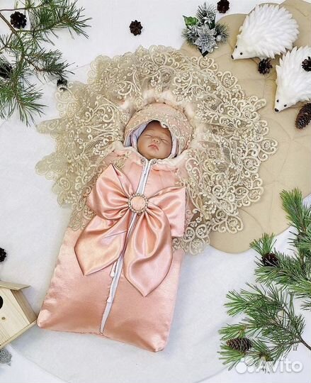 Конверт на выписку для девочки