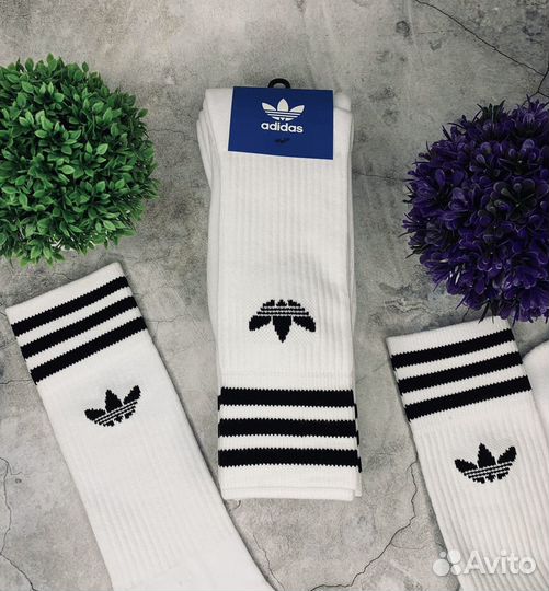 Носки Adidas белые оригинал