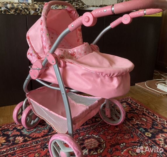 Коляска детская для кукол 2в1