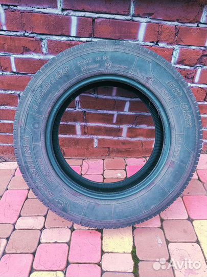 Шины 6 шт. :би-522 175/R16с б/у и камеры