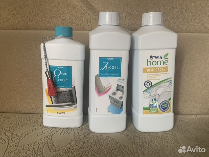 Моющие средства для посуды и поверхностей Amway