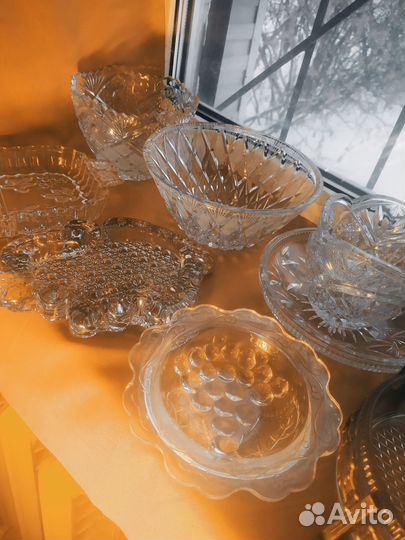 Хрусталь посуда СССР Винтаж