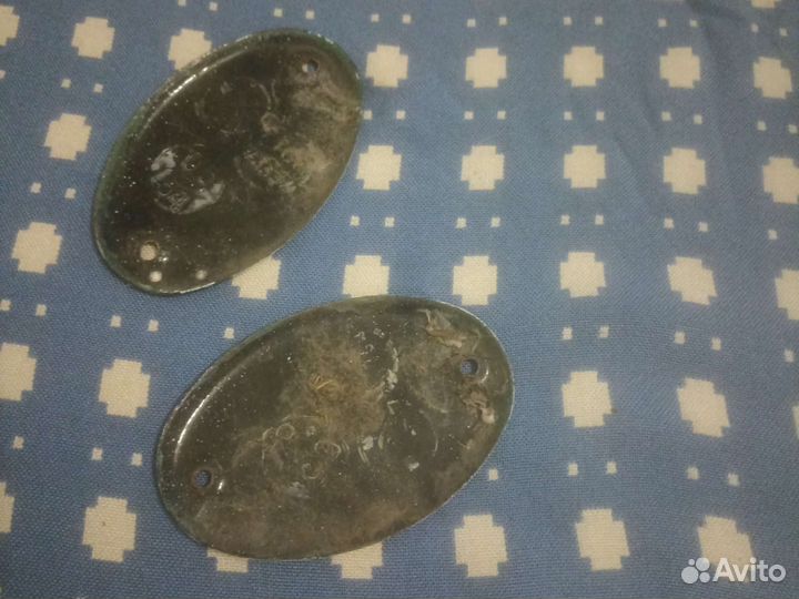 Эмалированная табличка СССР