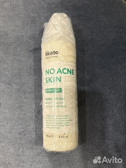 Молочко для тело против несовершенств кожи и нож