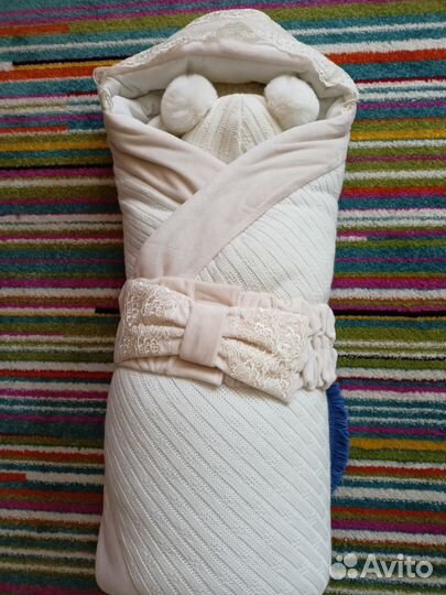 Конверт на выписку зимний на овчине