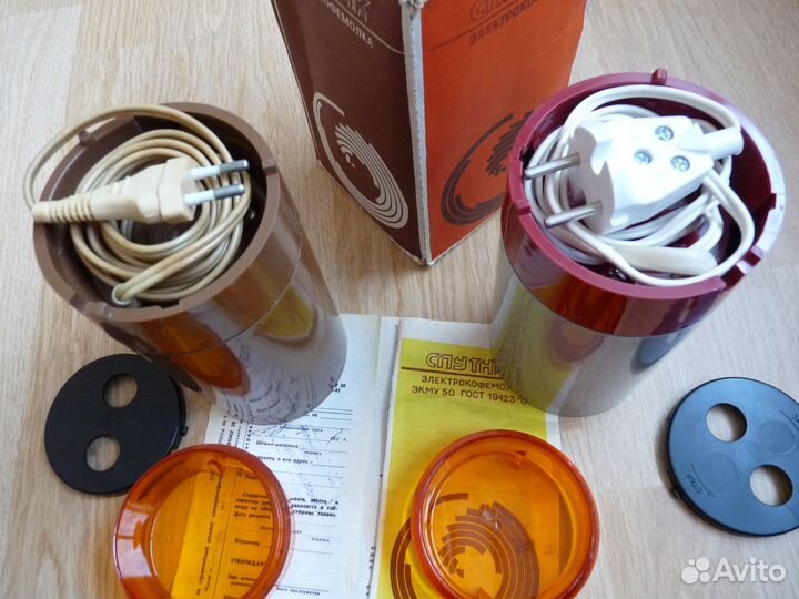 Кофемолка Спутник новая. Ленинградский з-д СССР