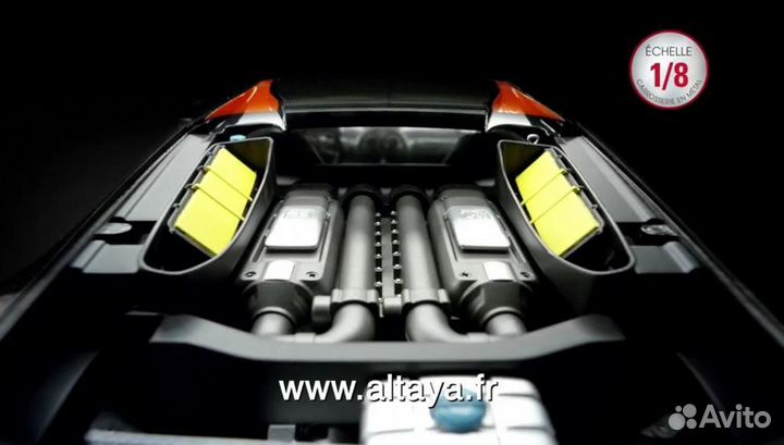 Сборная модель Bugatti Super Sport 1/8