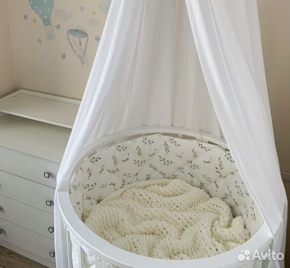 Бортики в кроватку тонкие