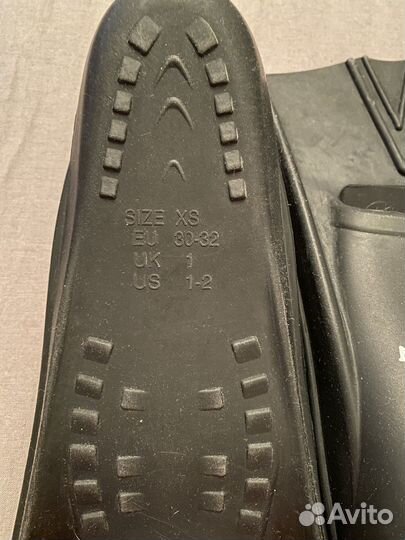 Ласты, состояние новых размер 30-32