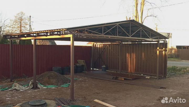 Навесы в рассрочку