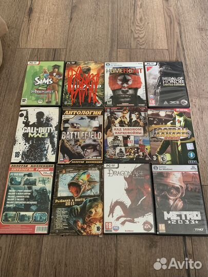 Компьютерные игры диски для пк