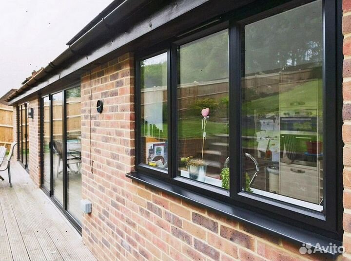 Окна алюминиевые