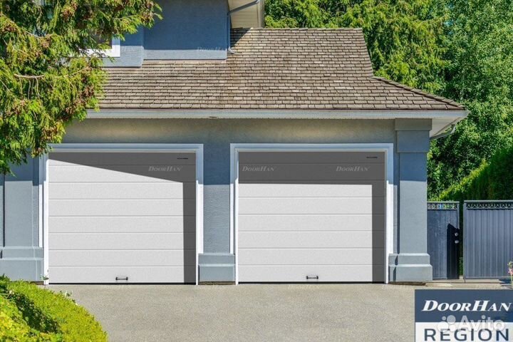 Гаражные секционные ворота