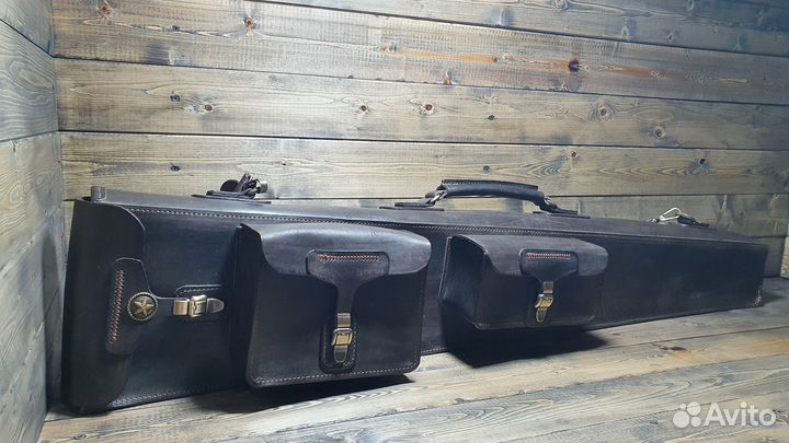 Изготовление чехла из натуральной кожи для ружья