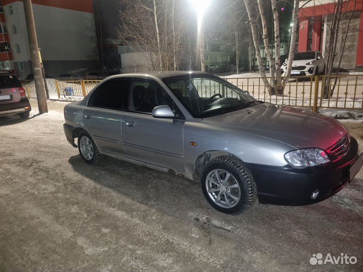 Kia Spectra 1.6 МТ, 2007, 166 000 км