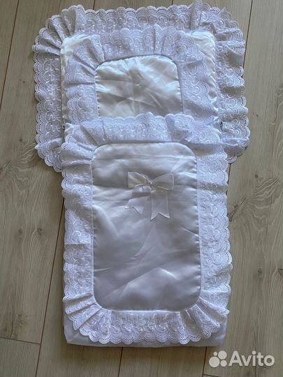 Детский конверт на выписку