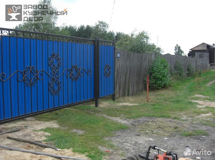 Ворота откатные с установкой под ключ