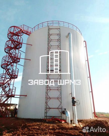 Резервуар вертикальный рвс 300 кубов