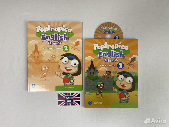 Poptropica English islands/ (AB,PB,CD) новый