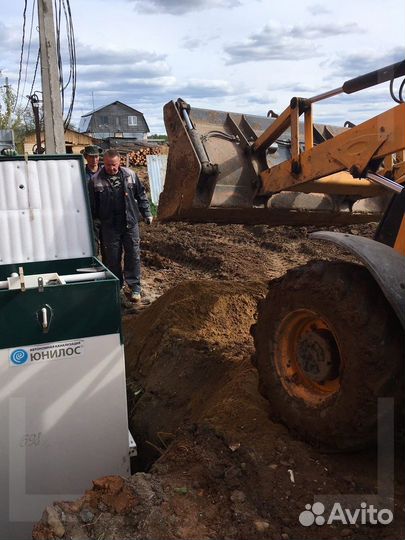 Септик под ключ для частных домов, дачных участков