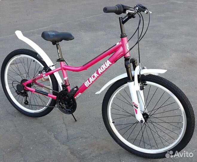 Велосипед black aqua Lady 2471 V 24 2021