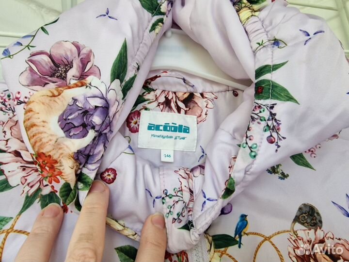 Куртка осенняя для девочки 146 см Acoola