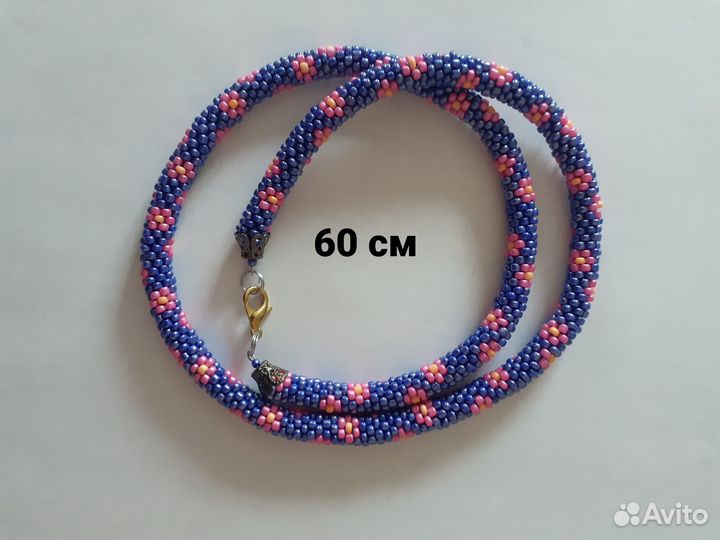 Жгуты из бисера ручной работы