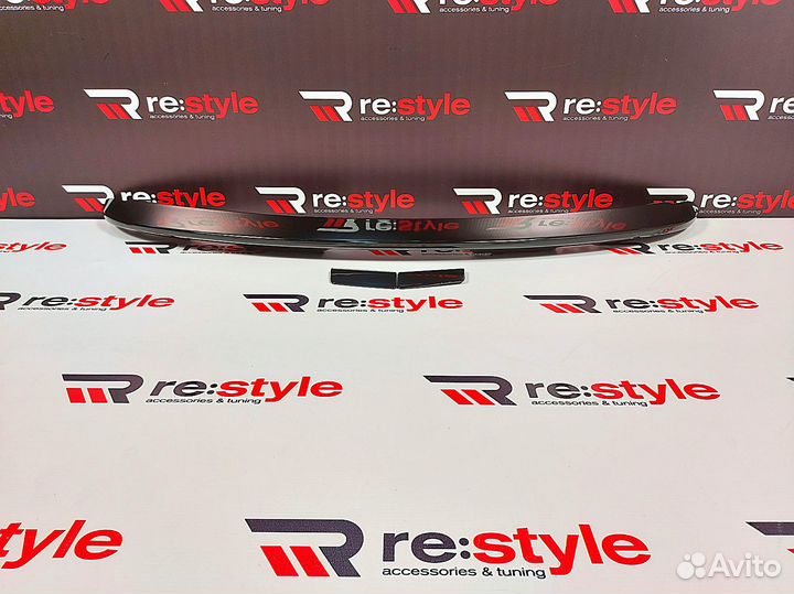 Спойлер Наверх Toyota Vitz 130 Черный