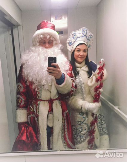 Костюм Деда мороза и Снегурочки в аренду