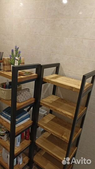 Стеллаж в стиле лофт