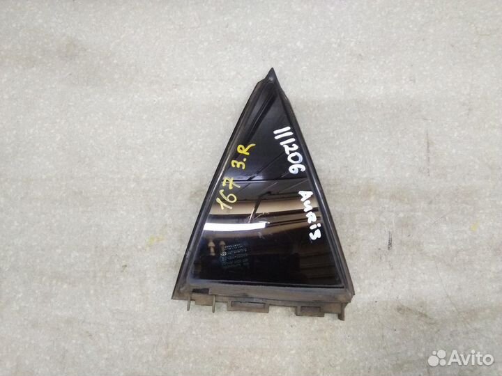 Стекло двери задней правой Toyota Auris (E15) 2006