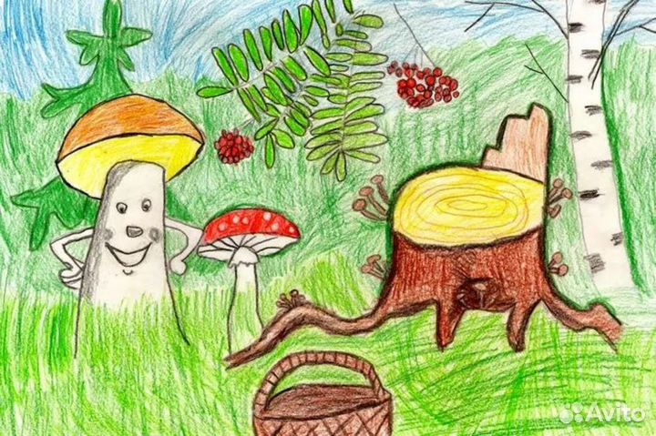 Стенгазеты, рисунки, картины для школ и садов