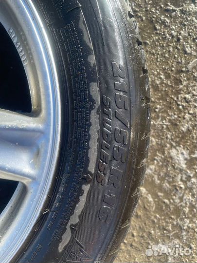 Колеса зимние 215/55 r16