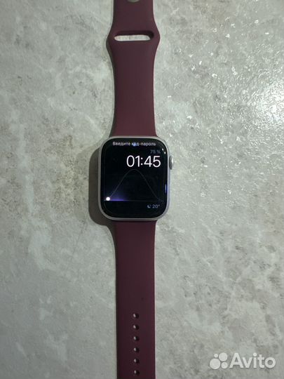 Apple watch series 9 45mm silver