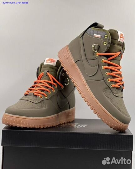 Кроссовки Nike Air Force 1 Duckboot (с мехом) (Арт.22510)