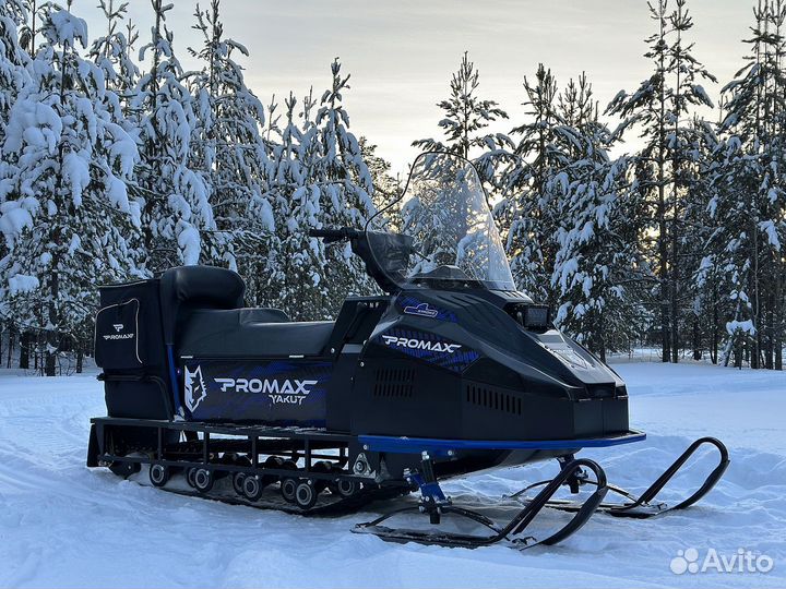 Снегоход promax yakut 2.0 500 4T 15 черный