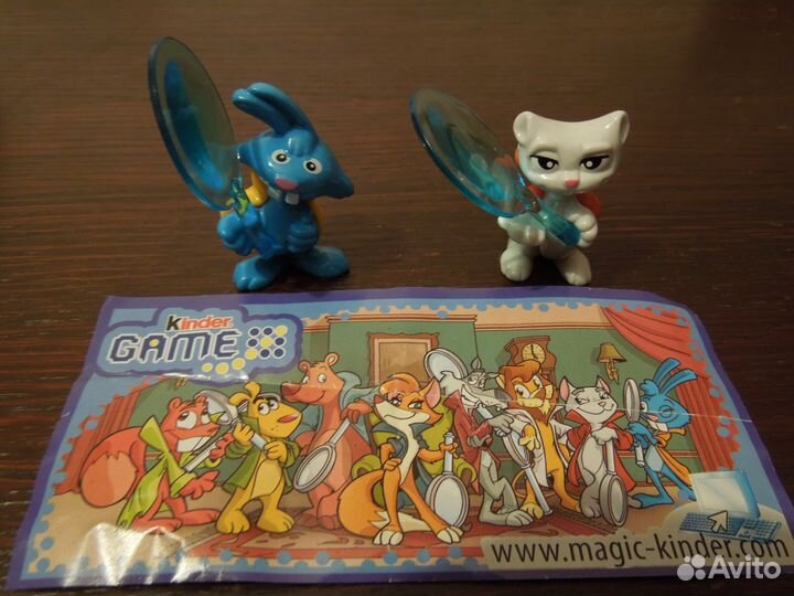 Звери - детективы. Полная серия 8 фигурок + вклад