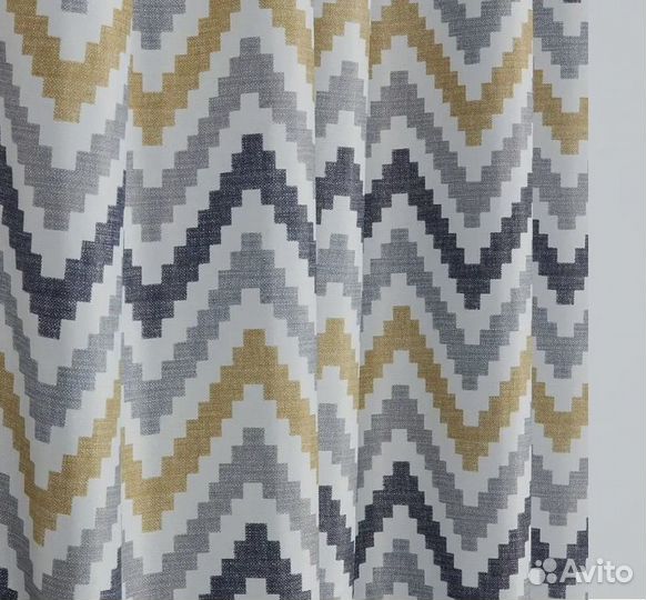 Шторы зиг заг