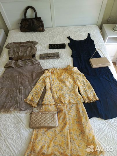 Костюмы женские нарядные 44-46 шелк натуральный