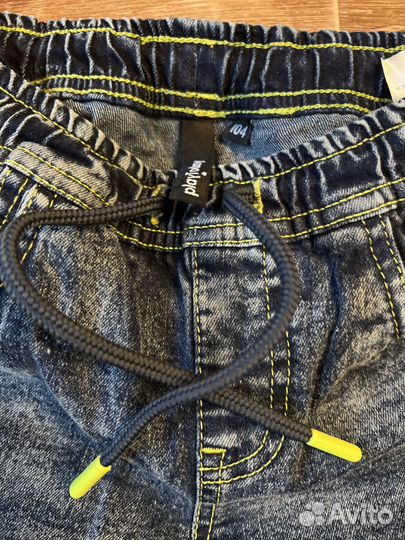 Джинсовый костюм для мальчика 104