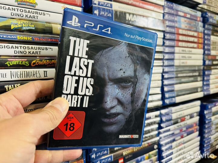 The last of us 2 ps4 диск