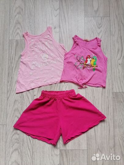 Пакет одежды на девочку 104-110