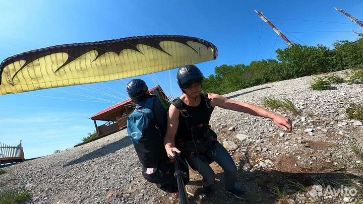 Полет на параплане