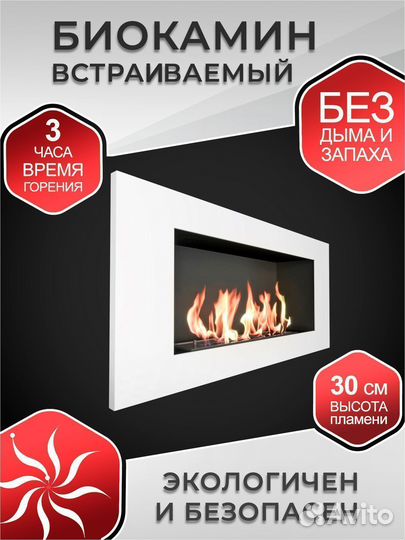 Биокамин настенный