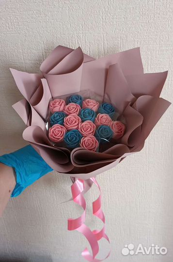 Съедобные букеты из шоколада