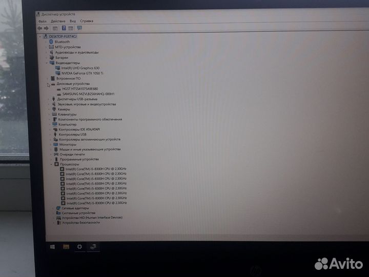 Игровой HP Gaming 15/i5 8gen/1050ti 4gb/ssd+hdd