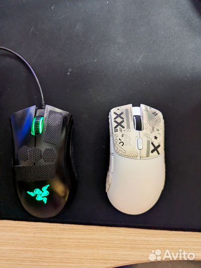 Attack Shark x11 белая мышь