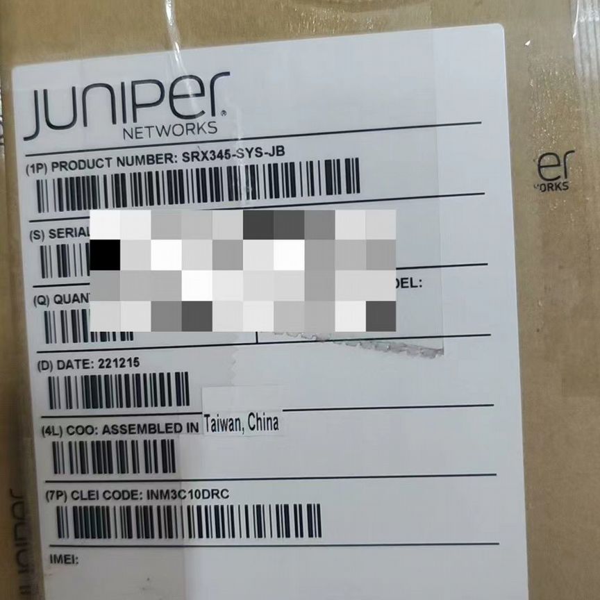 [SRX345-SYS-JB] Межсетевой Экран Juniper Srx345-Sys-Jb