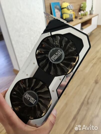 Видеокарта gtx 1060 6gb palit jetstream