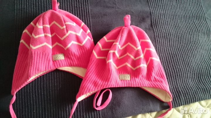 Шапки Lassie для двойняшек. Размер 46-48
